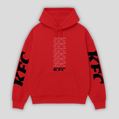 KFC outline logo repeat hoodie