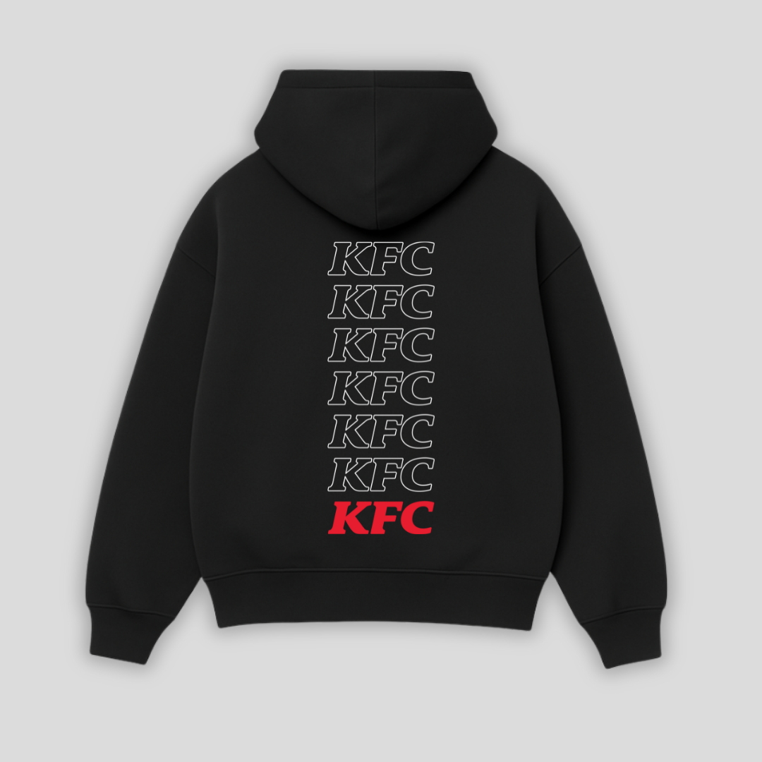 KFC logo repeat hoodie