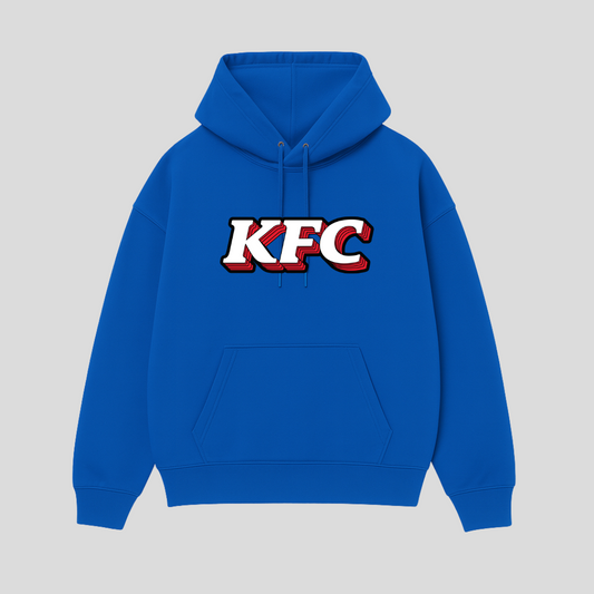 3D KFC logo hoodie - Blue
