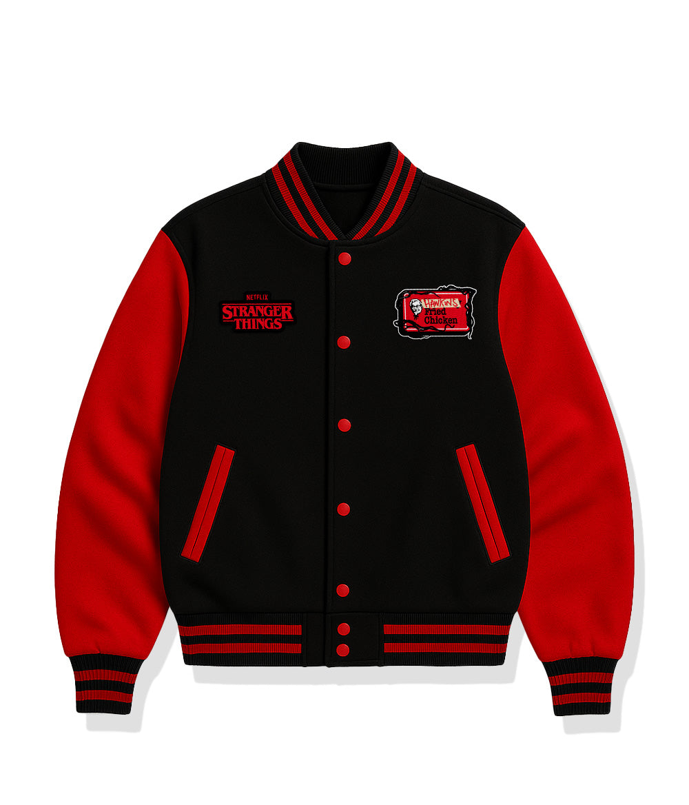 KFC X STRANGER THINGS VARSITY JACKET